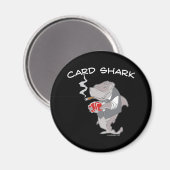 Kaart haaienmagneten magneet (Voorkant / Achterkant)