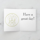 Kaart: Hallo, Schat! De Harten van het roze & van Feestdagen Kaart (Binnen)