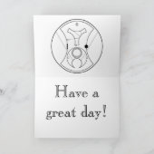 Kaart: Hallo, Schat! - De Nevel van het hart Feestdagen Kaart (Binnen)