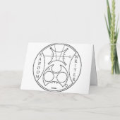 Kaart: Hallo, Schat! Harten & Sterren Feestdagen Kaart (Achterkant)