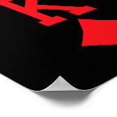 Kaart Halloween Costume, koning van diamanten Poster (Hoek)