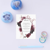 Kaart Halloween Details | Begroting (Enkel)