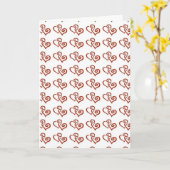  Kaart harten (Gele Bloem)