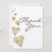 kaart harten dank u kaart (Voorkant)