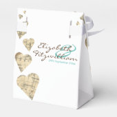  kaart Harten Favor Box Bedankdoosjes (Achterkant)