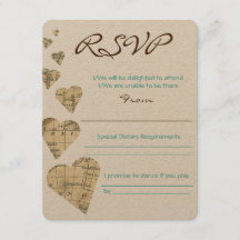  Kaart Harten RSVP
