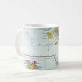 Kaart: Hawaii, 1905 Koffiemok (Voorkant links)