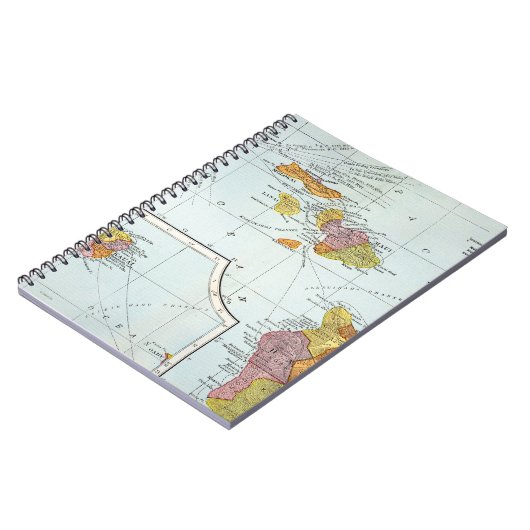 Kaart: Hawaii, 1905 Notitieboek (Linkerzijde)