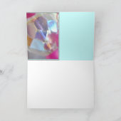 Kaart, het Begroeten - het Licht van Feeën Kaart (Binnen)