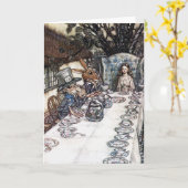 Kaart: Het gekke Theekransje van de Hoedenmaker - Kaart (Gele Bloem)