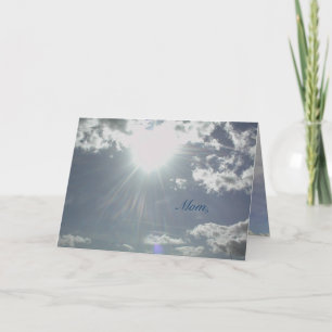 Kaart: Het hart van het mamma van liefde Kaart