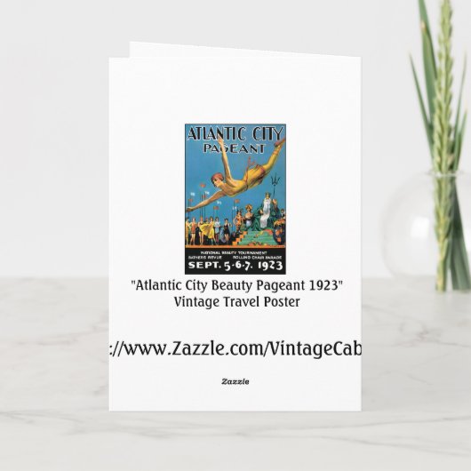 Kaart: Het Spectakel van de Schoonheid van Feestdagen Kaart (Achterkant)