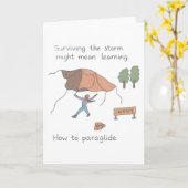 kaart "Het Storm overleven - Paraglide Edition" (Gele Bloem)