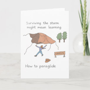 kaart "Het Storm overleven - Paraglide Edition"