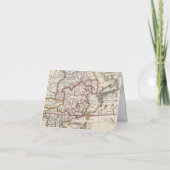  kaart Hete Luchtballon Baby shower Gevouwen (Achterkant)