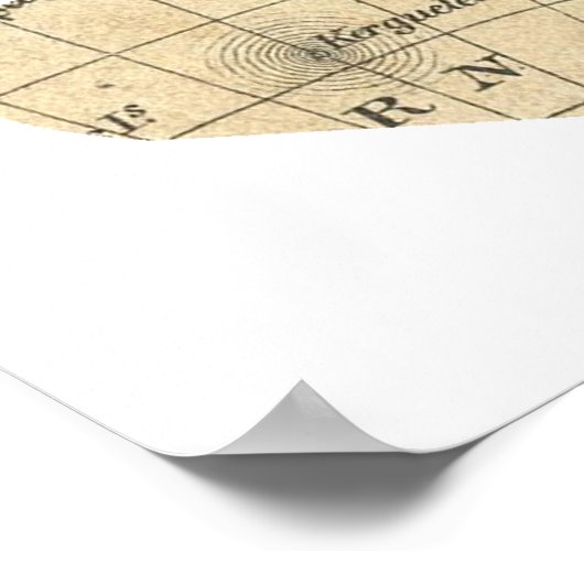  kaart Hoorthashtag Weddenschap Poster (Hoek)