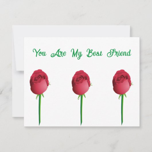 Kaart huwelijksvoorstel notitiekaartje (Voorkant)