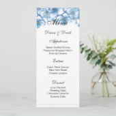 Kaart Hydrangea Menu (Staand voorkant)