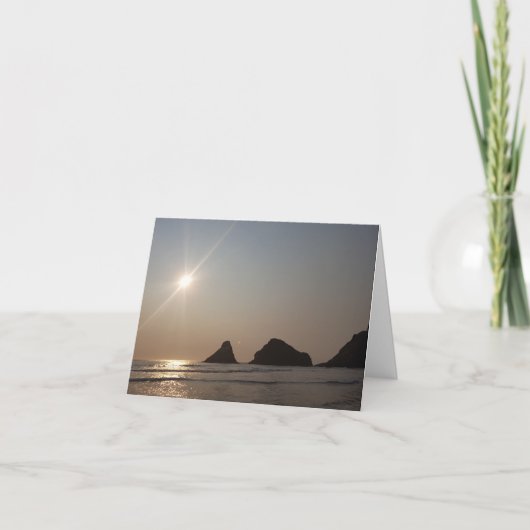 kaart "I Miss You" - Oregon Coast (Voorkant)