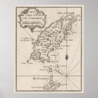  kaart Ibiza Spanje (1764)