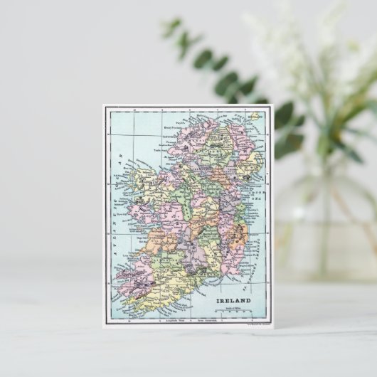  kaart - Ierland (Staand voorkant)