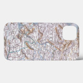 Kaart: Ierland, 1851 Case-Mate iPhone Case (Achterkant (horizontaal))