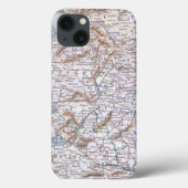 Kaart: Ierland, 1851 Case-Mate iPhone Case (Achterkant)