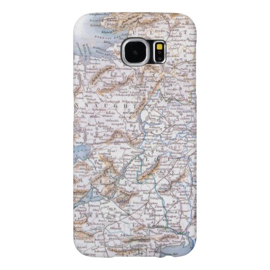Kaart: Ierland, 1851 Case-Mate Samsung Galaxy Hoesje (Achterkant)