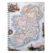 Kaart: Ierland, 1851 Notitieboek (Voorkant)