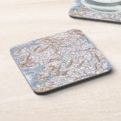 Kaart: Ierland, 1851 Onderzetter (Linkerzijde)