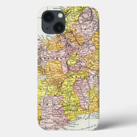 KAART: IERLAND, c1890 Case-Mate iPhone Case (Achterkant)