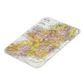 KAART: IERLAND, c1890 Magneet (Linkerzijde)