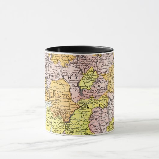 KAART: IERLAND, c1890 Mok (Midden)