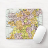 KAART: IERLAND, c1890 Muismat (Met muis)