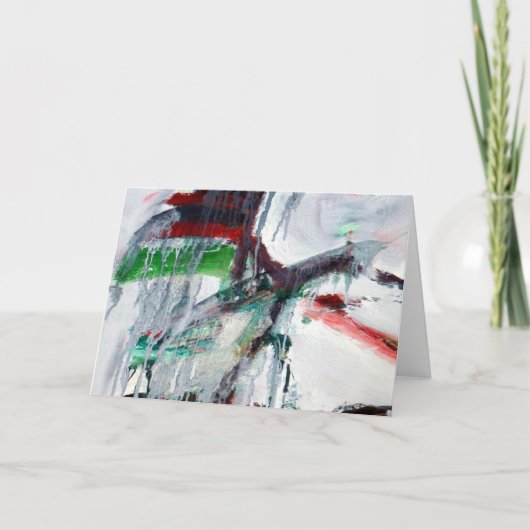 kaart-ijskegels door K borkowski-Byrne Feestdagen Kaart (Voorkant)