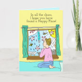 Kaart in Chaotic Times aanmoedigen (Voorkant)