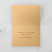 Kaart in de herfst Leaves Holiday (Binnen)