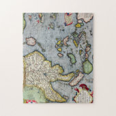  kaart | India naar Nieuw-Guinea Legpuzzel (Verticaal)