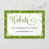 Kaart informatie over groene boodschappenwagentjes (Voorkant)