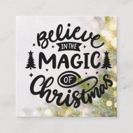 Kaart Inserts voor Handgemaakte Kaarten Kerst Vierkante Visitekaartje