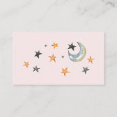 Kaart invoegen voor Halloween Baby shower Book Req Visitekaartje (Achterkant)