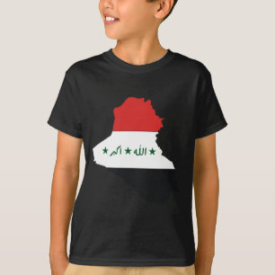 Kaart Irak T-shirt