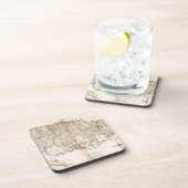 KAART: JAMAICA, 1755 2 BIER ONDERZETTER (Rechterzijde)