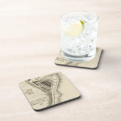 KAART: JAMAICA, 1755 BIER ONDERZETTER (Rechterzijde)