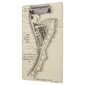 KAART: JAMAICA, 1755 KLEMBORD (Links)