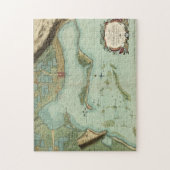 KAART: JAMAICA, 1756 LEGPUZZEL (Verticaal)