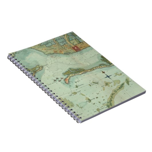 KAART: JAMAICA, 1756 NOTITIEBOEK (Rechterzijde)