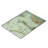 KAART: JAMAICA, 1756 NOTITIEBOEK (Linkerzijde)