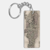 KAART: JAMAICA, 1763 SLEUTELHANGER (Voorkant Links)