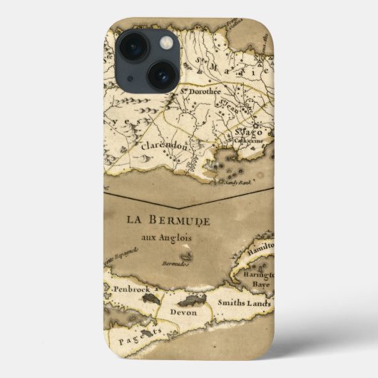 KAART: JAMAICA, 1767 Case-Mate iPhone CASE (Achterkant)
